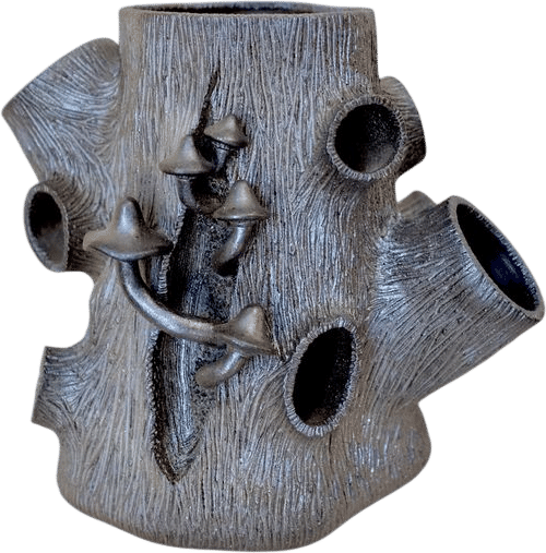 Ben North ceramic tree stump