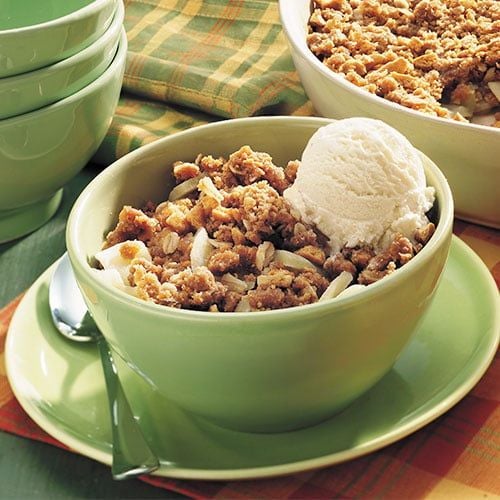Microwave Apple Crisp Recipe