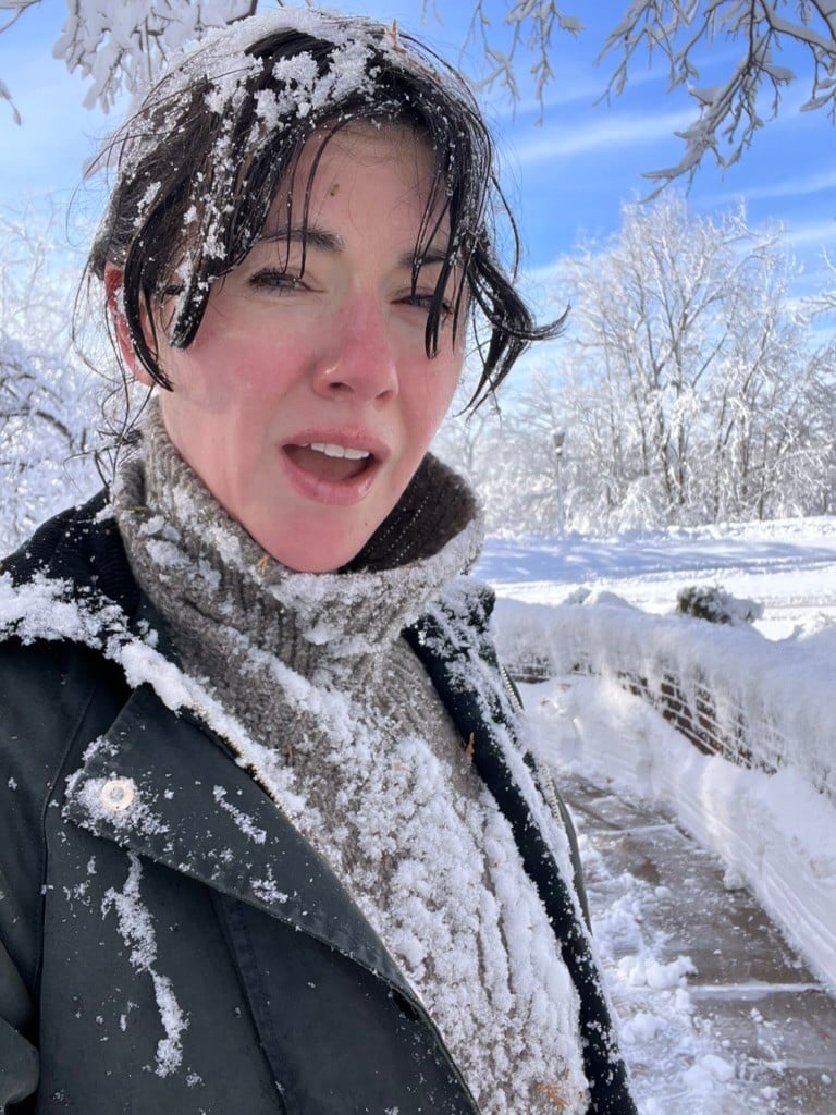 Get outside (especially on blue bird days!)