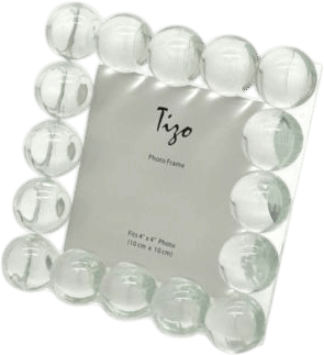 Crystal Glass Single Bubble Frame