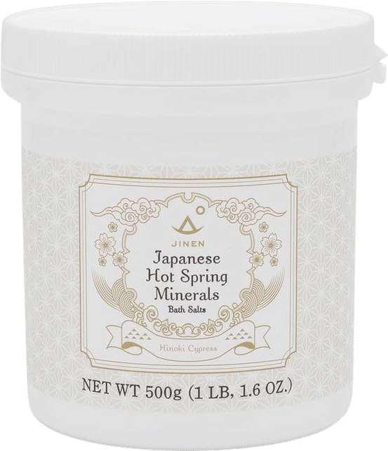 Japanese Hot Spring Minerals Bath Salts, Hinoki - 500g