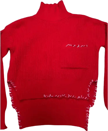 Wool jumper Marni Red size 38 IT in Wool - 50813172