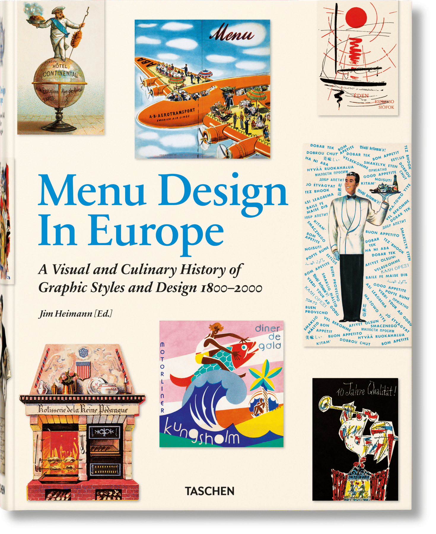 menu design in europe