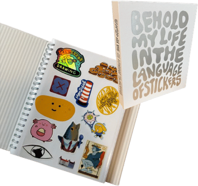 The Coffee Table Sticker Book