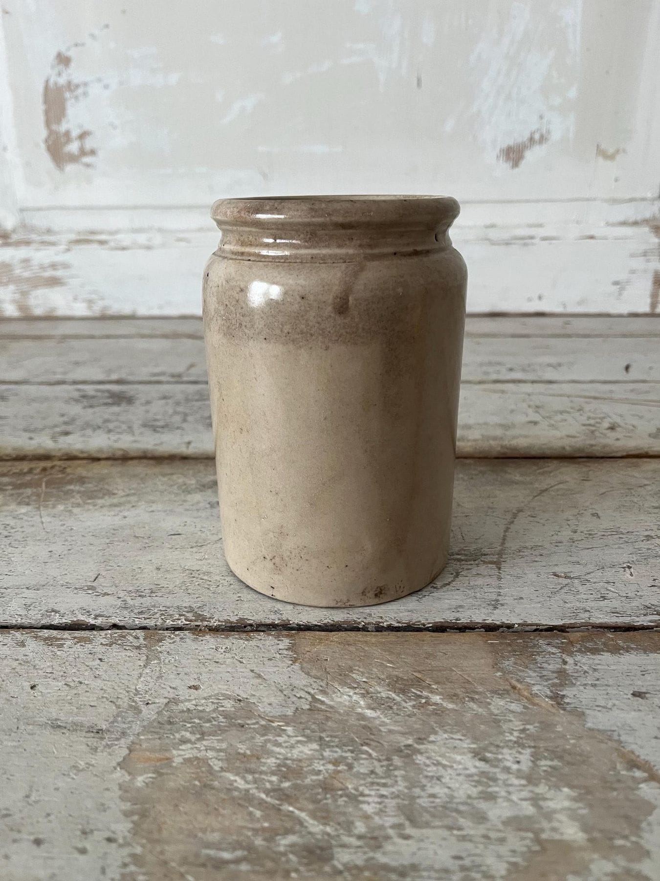 MissLillysVintage Large English Stoneware Jam Jar