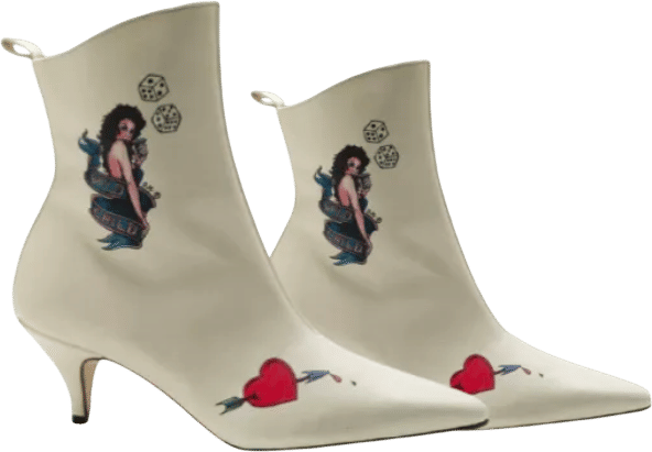 HONORABLE MENTION: Olivia Morris Tattoo Boot