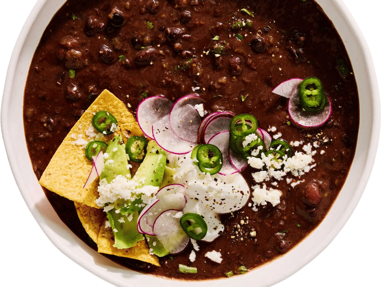 Spicy Black Bean Soup Recipe