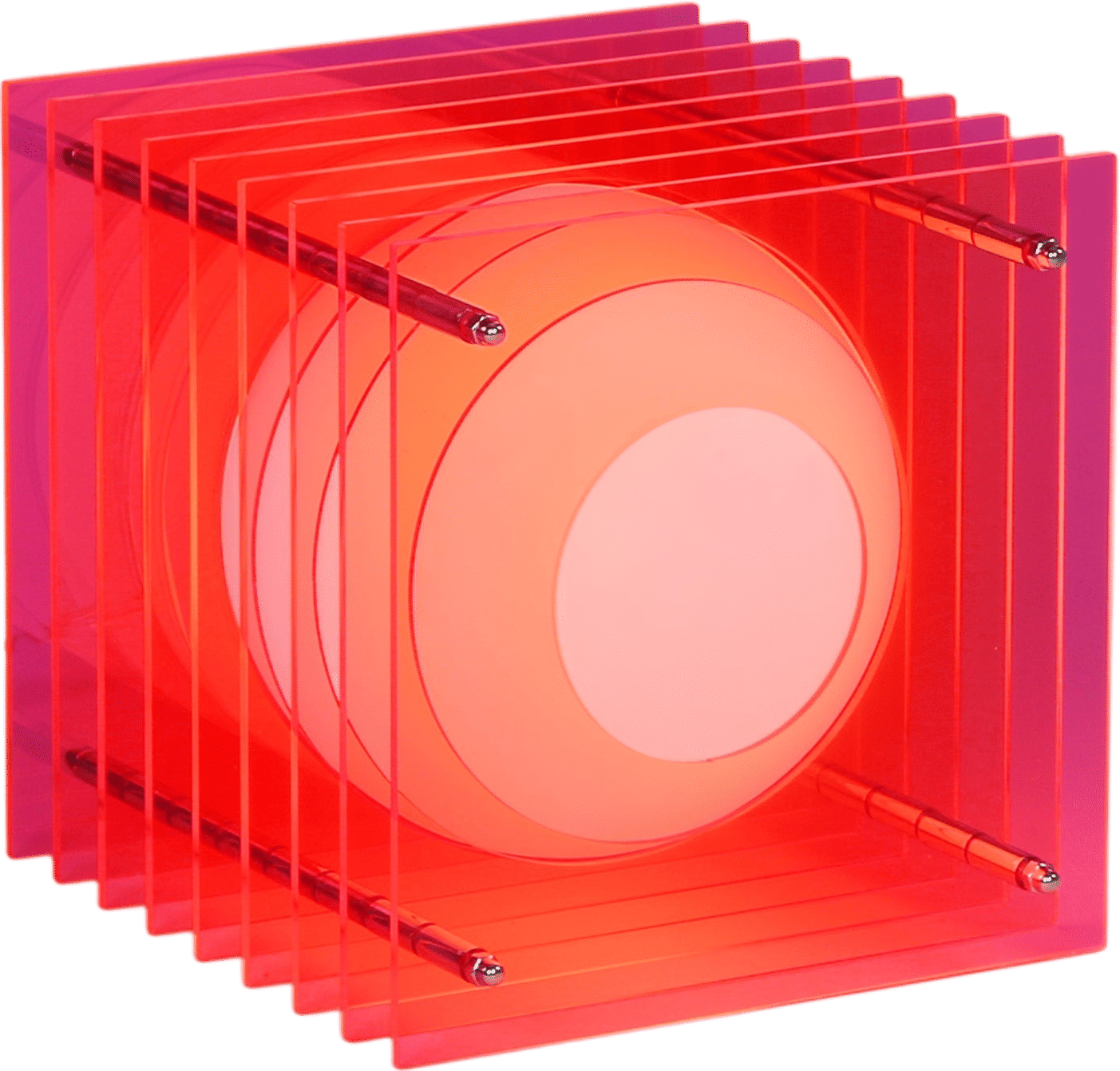 lamp with layers