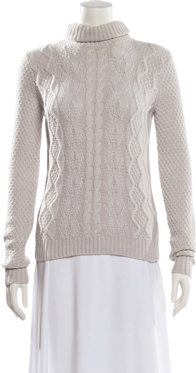 Vintage Cashmere Turtleneck Sweater