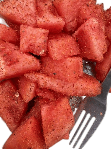 Watermelon with Tajin