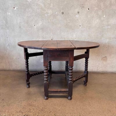 Antique Drop Leaf Table