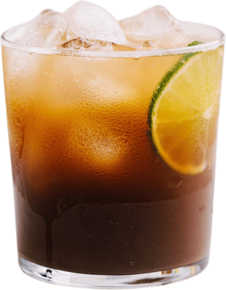 cold brew + tonic water