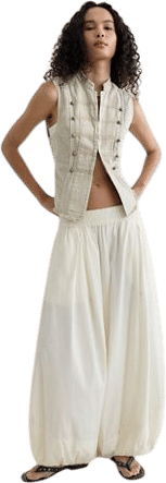 Moonflower Pull-On Balloon Pants