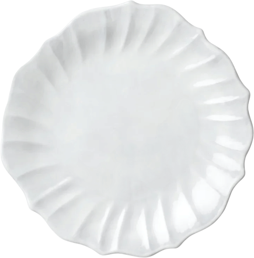 Vietri Incanto Ruffle European Dinner Plate