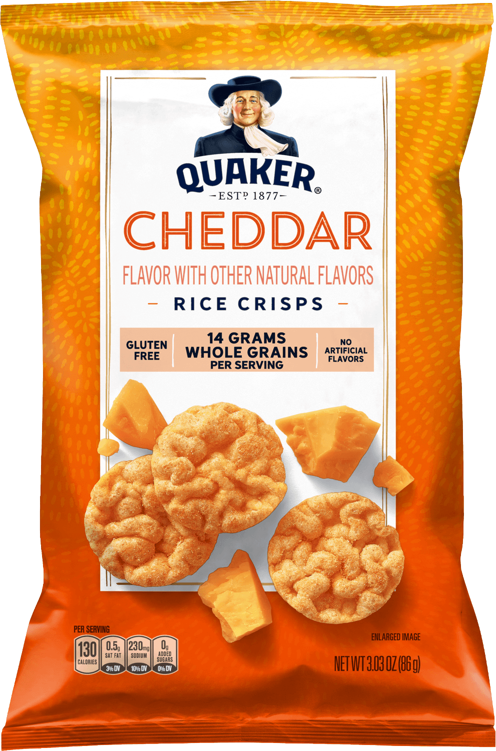 Quaker Cheddar Rice Crisps