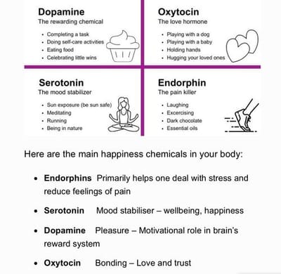 Four Happy Hormones