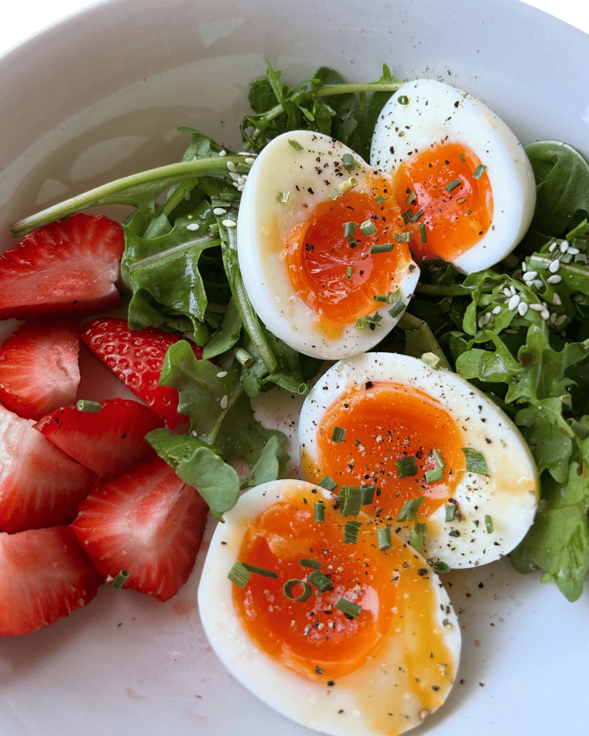Boiled Eggs with Sprinkly Bits