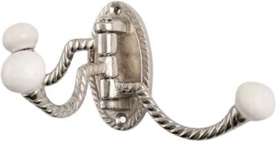 3 Way Chrome Triple Coat Hook