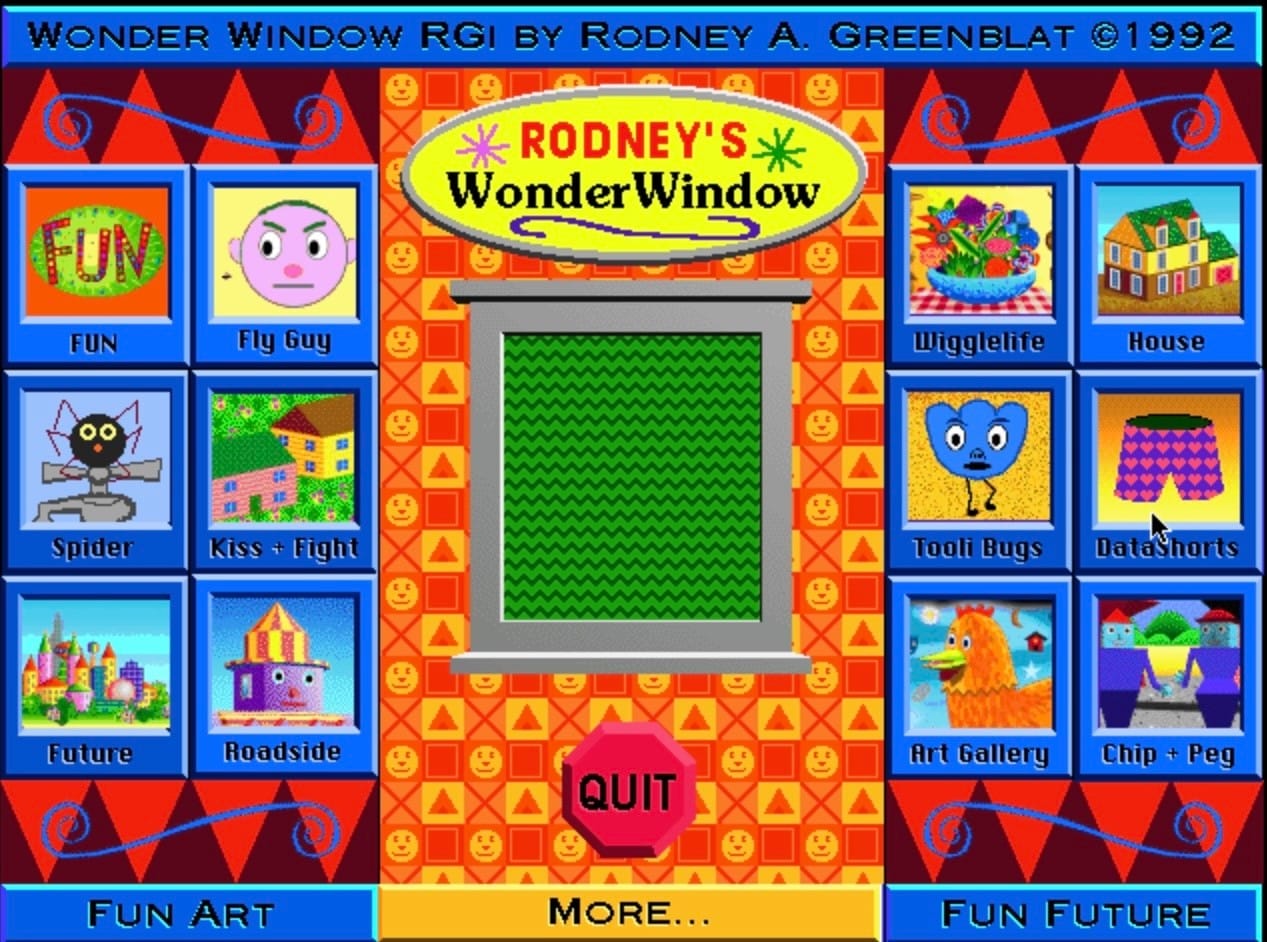 Play Online: Rodney's Wonder Window (1992)
