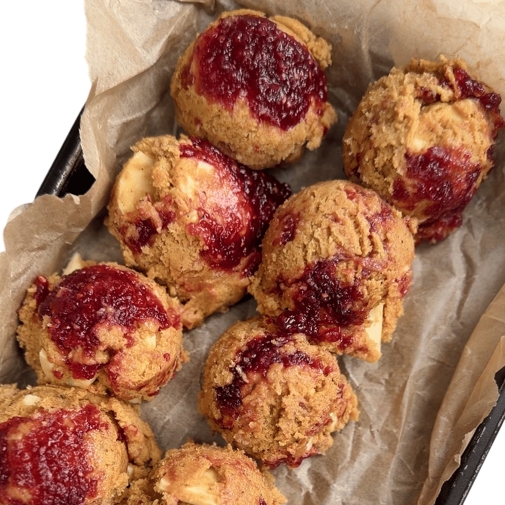 Lungi Mhlanga’s Jam and Buttered Toast Cookies