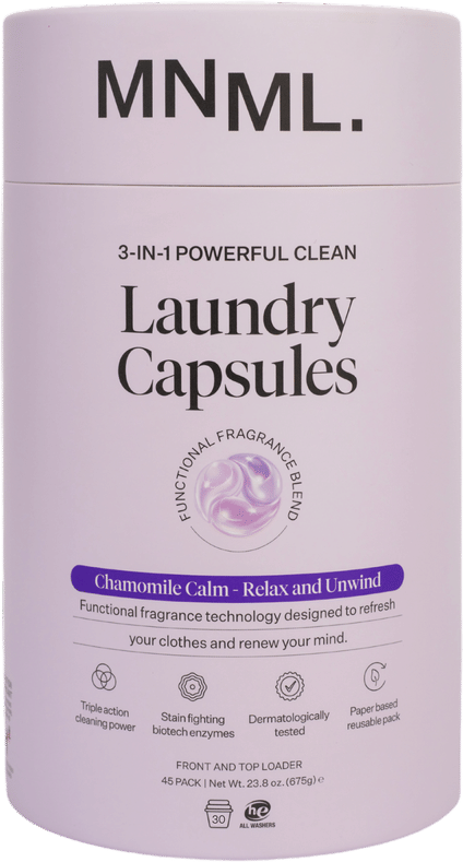 MNML Chamomile Calm Laundry Capsules (30pk)