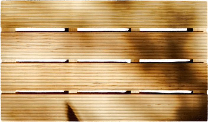 Wooden Bathmat