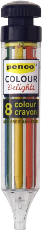 Penco 8-Color Crayon