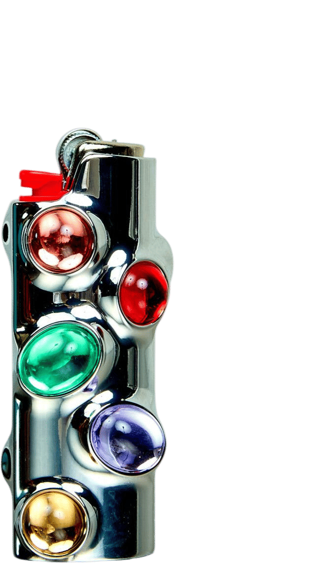 Gemstoned Lighter Holder