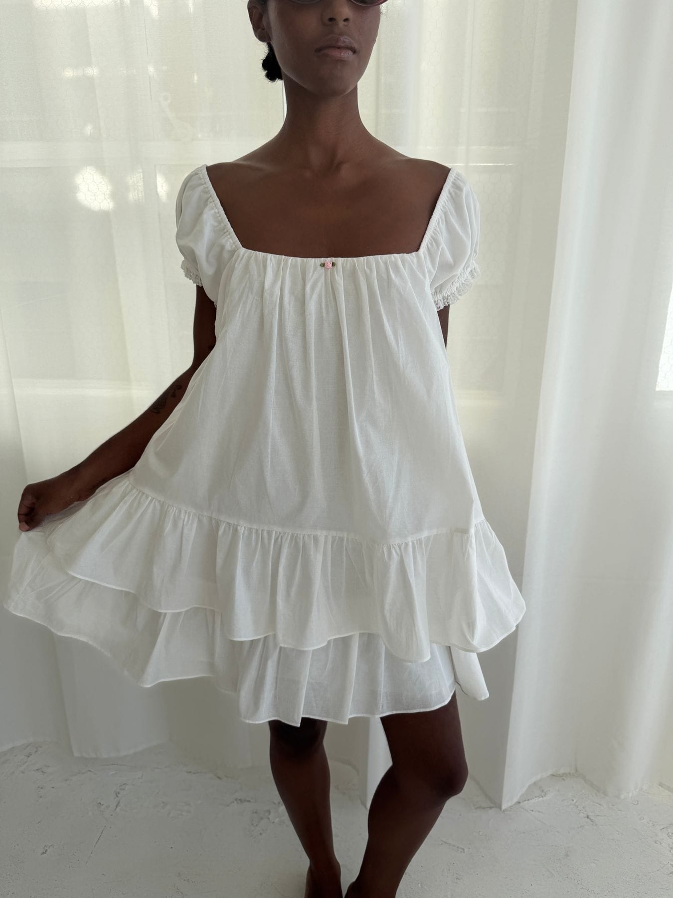 Sabrina Dress - White