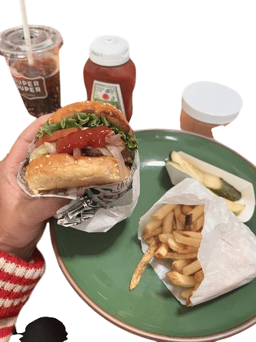 Eat a Hamburger By Yourself