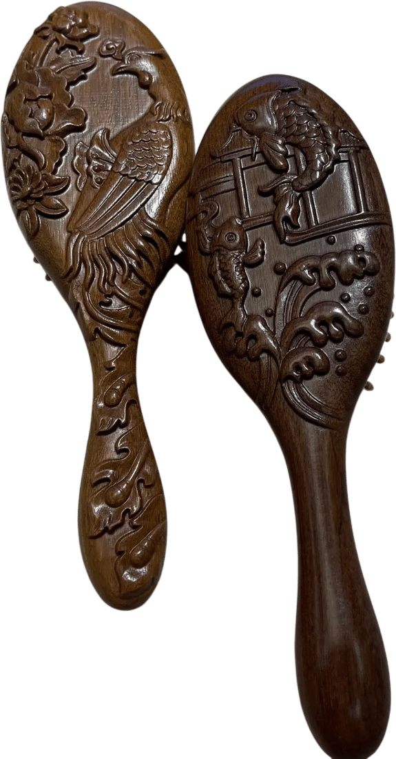 Personalized Wooden Hair Brush