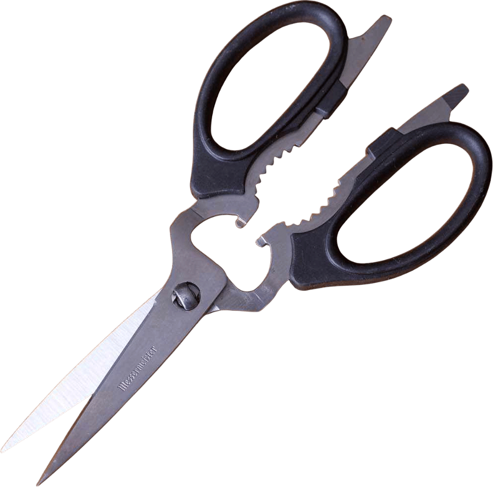 just use kitchen shears