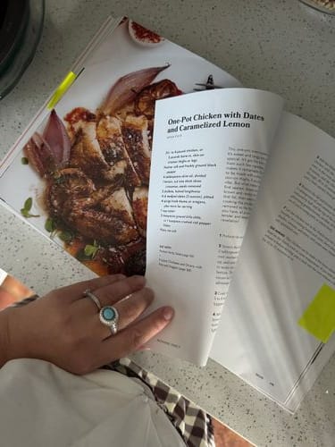 alison roman nothing fancy cookbook esp one pot chicken with dates