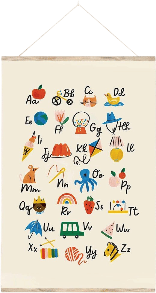 Alphabet Poster 11x17