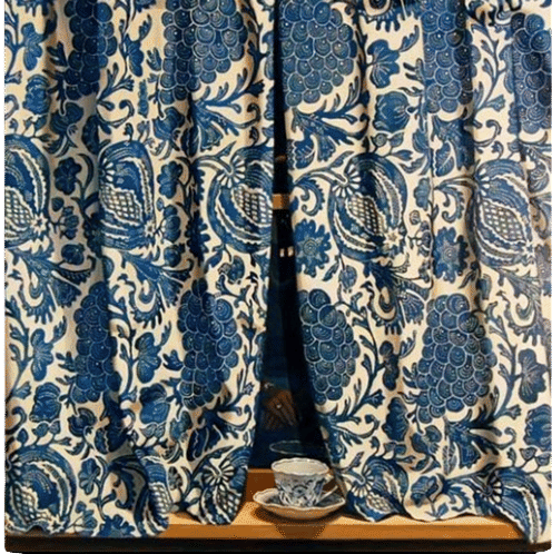 HOME DEC Linen Fabric Drape 