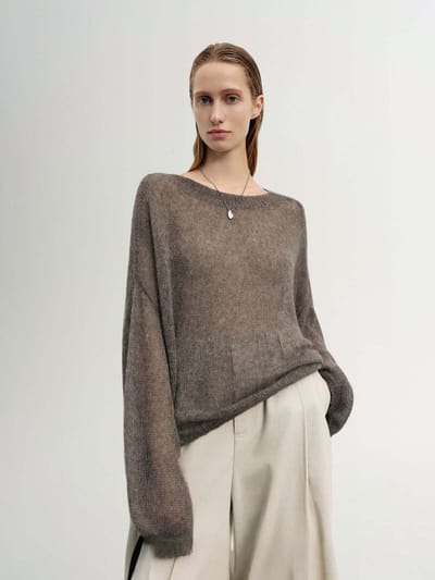Cashmere and Silk Sweater