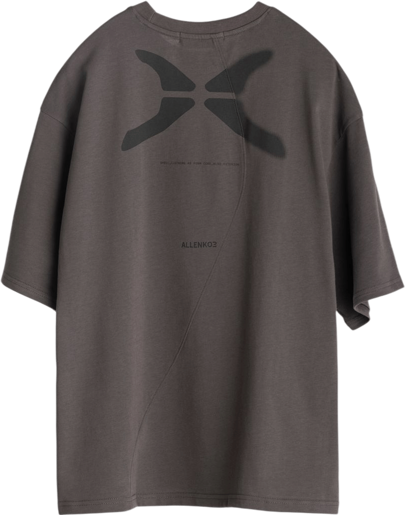 ALLENKO3 Shell 2.0 Spine-Panel T-Shirt (beige)