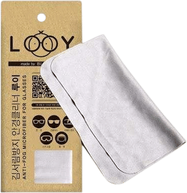 looy korean antifog microfiber cloth
