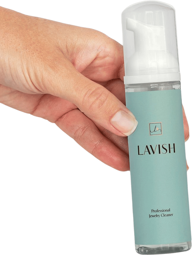 lavish jewelry cleaner foam