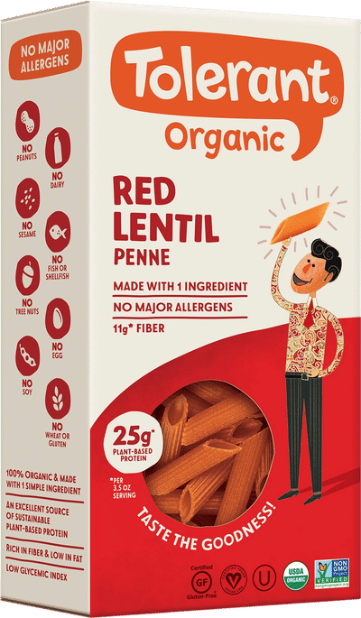 Organic Red Lentil Penne