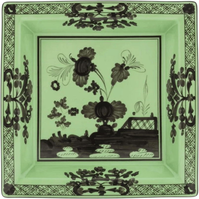 Oriente Italiano Large Squared Vide Poche in Bario