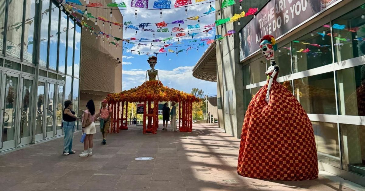 The Denver Center for the Performing Arts instillations of Catarinas en mi Cuidad!