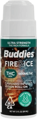 Buddies Fire & Ice Ultra THC Rich Topical Roll