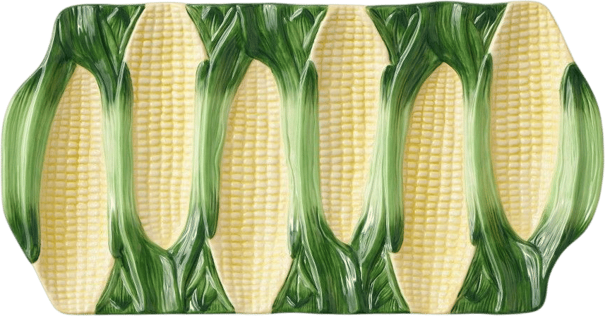 Figural Corn Platter
