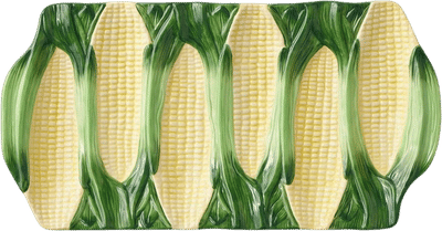 Figural Corn Platter