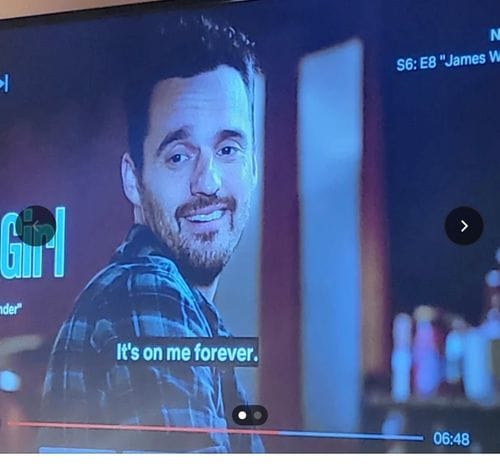 New Girl, Nick re: tattoo
