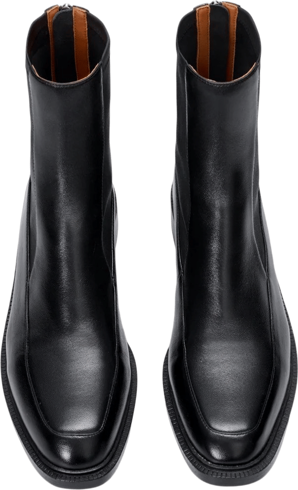 Robin Leather Flat Boots