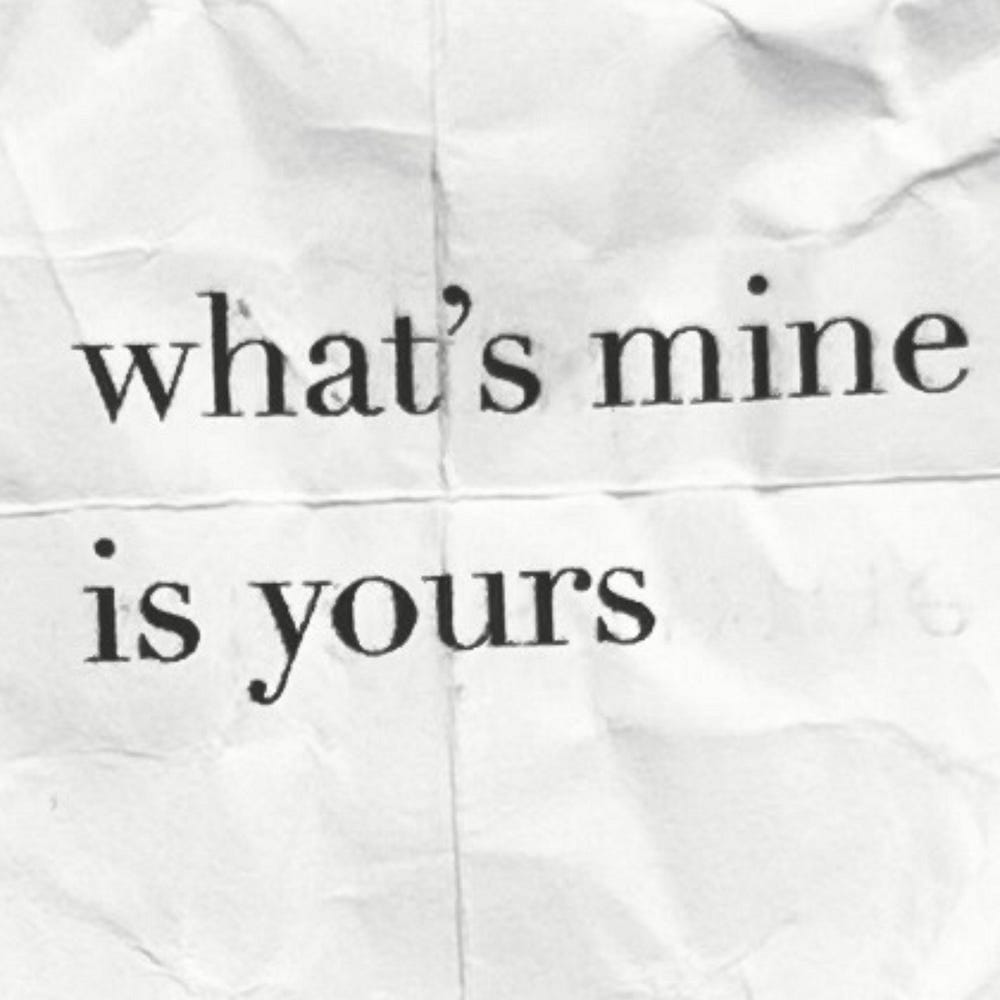 Tess Sullivan - what’s mine is yours