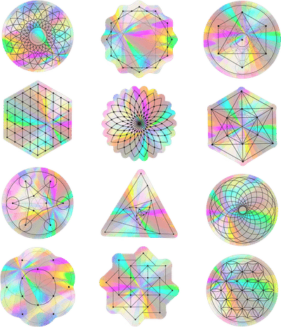Suncatcher Rainbow Prism Window Sticker