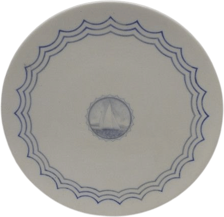 Vintage Dinner Plate 